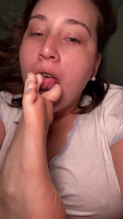 Going in late to work because I couldn't stop sucking my toes 