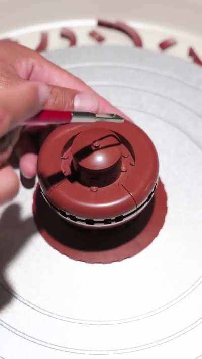 Pottery with lego bricks - @slopsmcgee