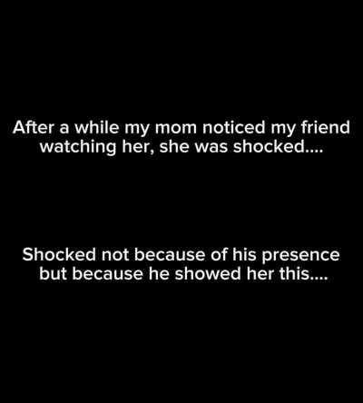 My mom can’t resist a day without taking Christian BWC