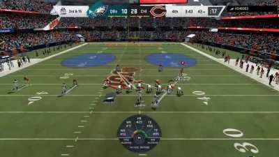 Watch Khalil Mack, he starts on the right side of the line