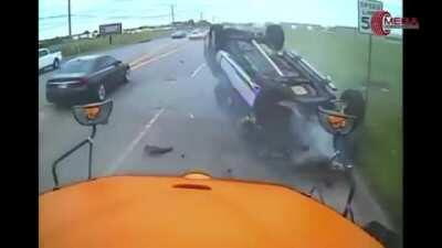 You can just be driving along when something like this happens