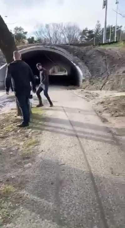 The other part from the shell in tunnel fireworks.