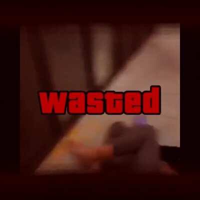 Girl fights Goldfish