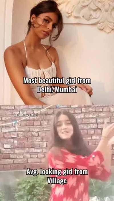 Village girl > city girl 