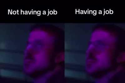 You either depressed with having money or having time