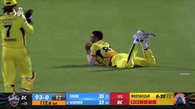 Matheesha Pathirana has pulled off one of the catches of the season already vs Delhi! Wow!