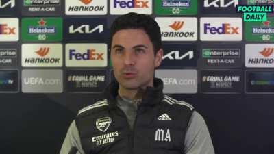 Mikel Arteta on this day three years ago: 
