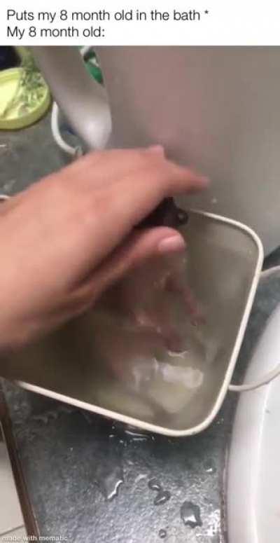 Splish splash Splish splash