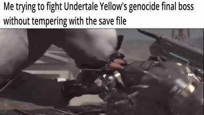 You are going to love the pacifist final boss now.