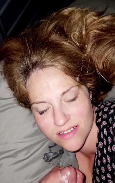 I didn't bother cleaning up before I fell back asleep.