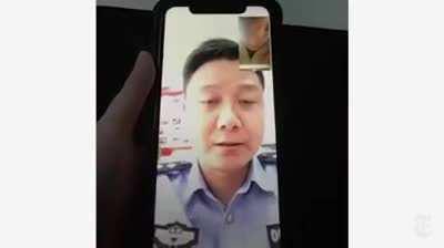 Posting in twitter about china when you have family members there