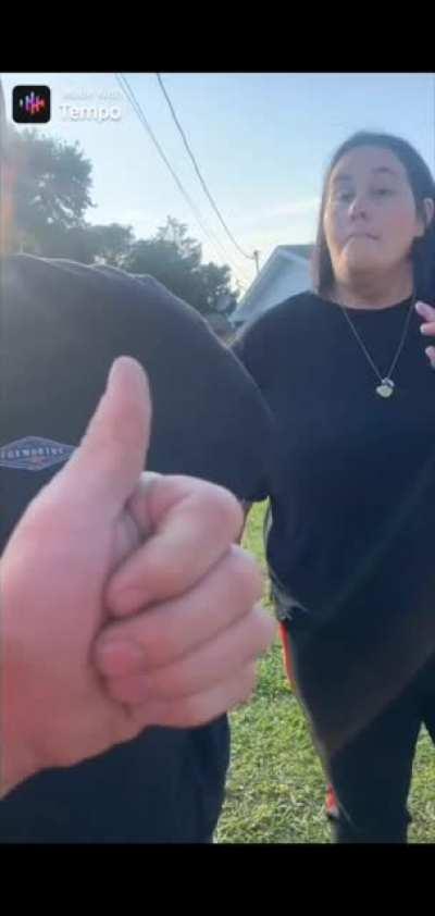 Karen is getting her shed repossessed but her family jumps in to defend her