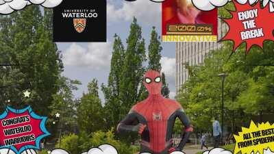 CONGRATULATIONS ON TERM END & HAPPY CRINGEMAS FROM SPIDERMAN - Online Engineering™️