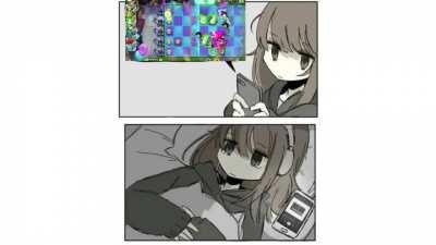 anime memes but the punchline is replaced with Plants vs. Zombies 2 😎😎😎