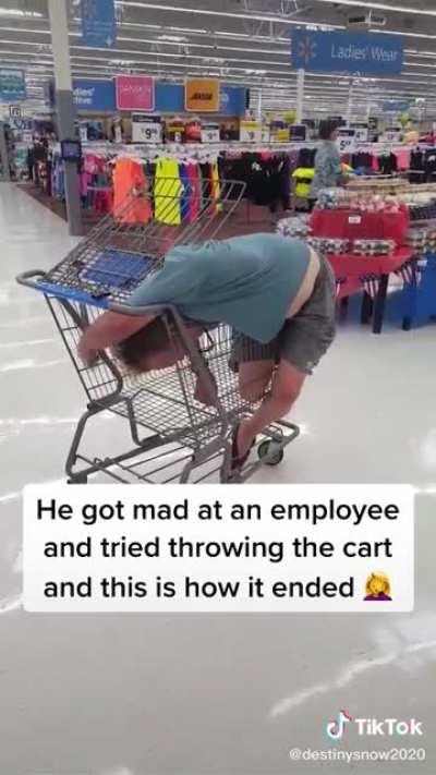 Just a normal day at Walmart
