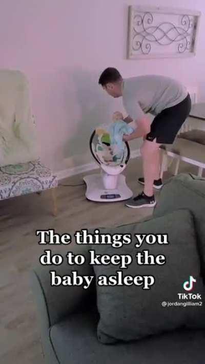 Your mission: Keep the baby asleep