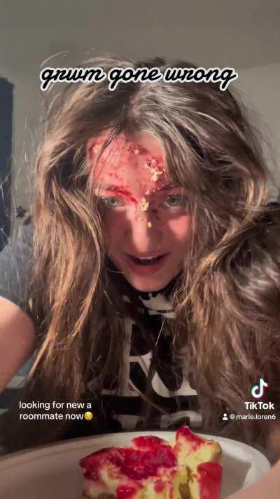 I ate my roommate's cake...