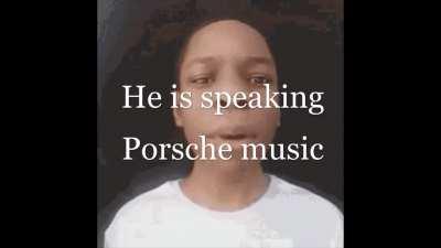 This man is speaking porsche music