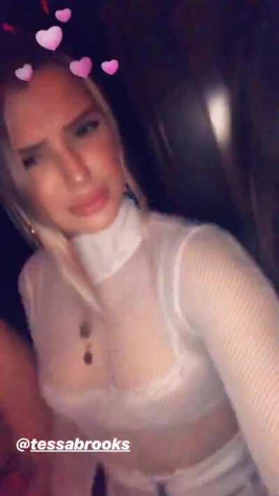 Tessa Brooks grabbing Alissa’s boob