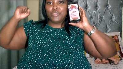 Huge strong thick dominant South African woman.