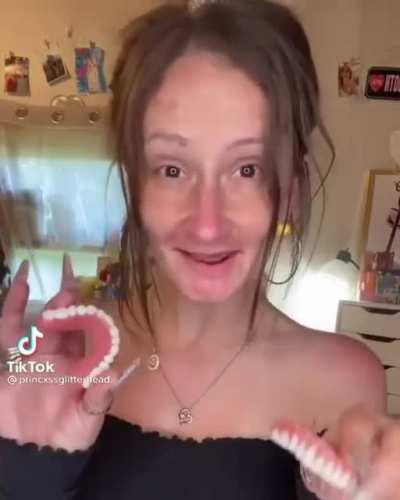 The miracle of makeup... and dentures.