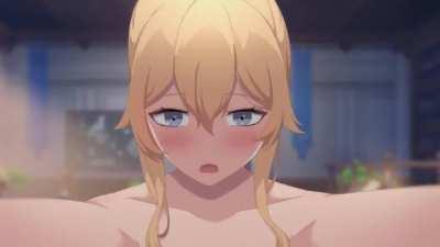 Jean Gunnhildr Thighjob (by KamuoHen) [Genshin Impact]