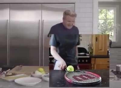 Gordon Ramsey but he’s not cooking