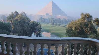 My morning view in Egypt