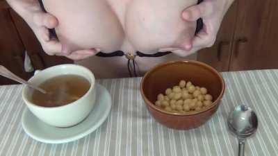 Breakfast is served 💦💦[OC]