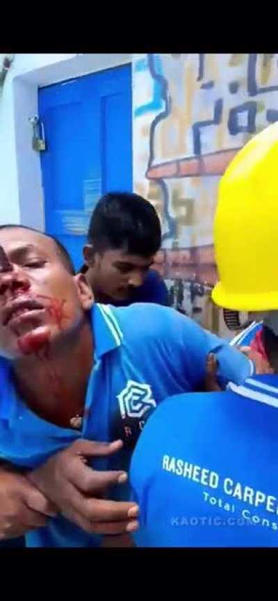 Construction Site Worker impaled