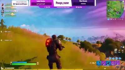 i hit a 500m NO-SCOPE