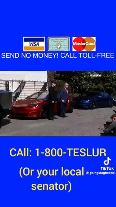 Part time ‘Tesler’ car salesman knows the art of a deal