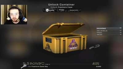 arT opening a case during a clutch situation