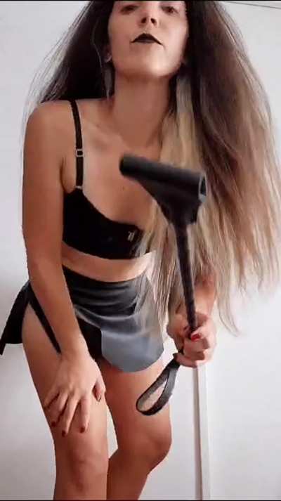 You will worship my body and mind, and never question my authority