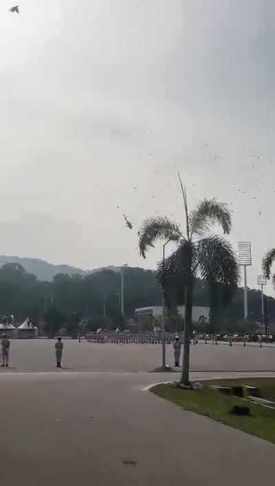 Two Helicopter crash in Malaysia this morning