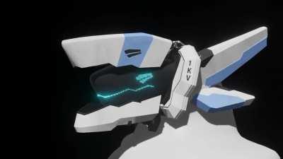 I’ve been teaching myself Blender to model a very special protogen. Here’s a small teaser!