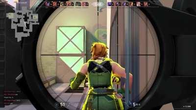 That's 11 kills with 1 shot...