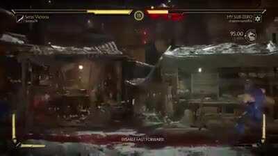 When both AI are set to Hard Zoners 🙄