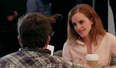 Why Emma Watson did that thing with her tongue? 🥵