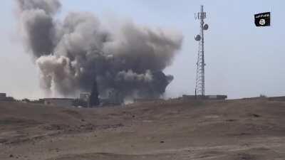 [English Subtitles] Indeed Victory will come with Patience - SVBIED, ATGMs, and footage of Iraqi Army outposts being overrun. [November, 2016]