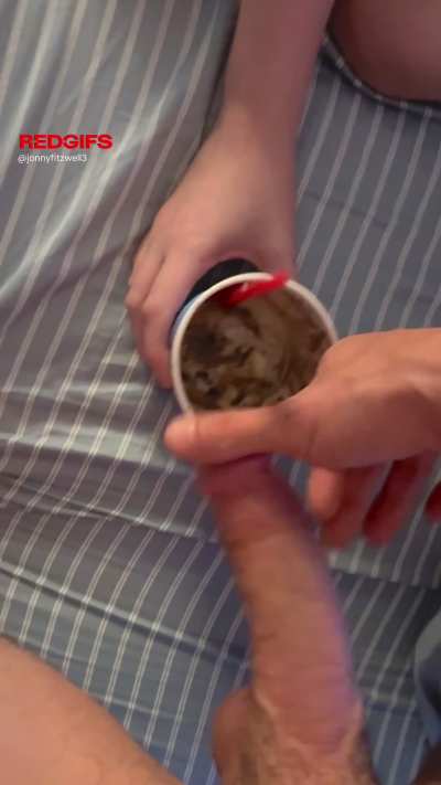 Her favorite topping