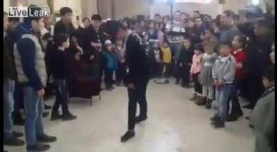 Let me show you some real dance moves...