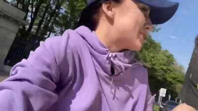 On the roof of the car