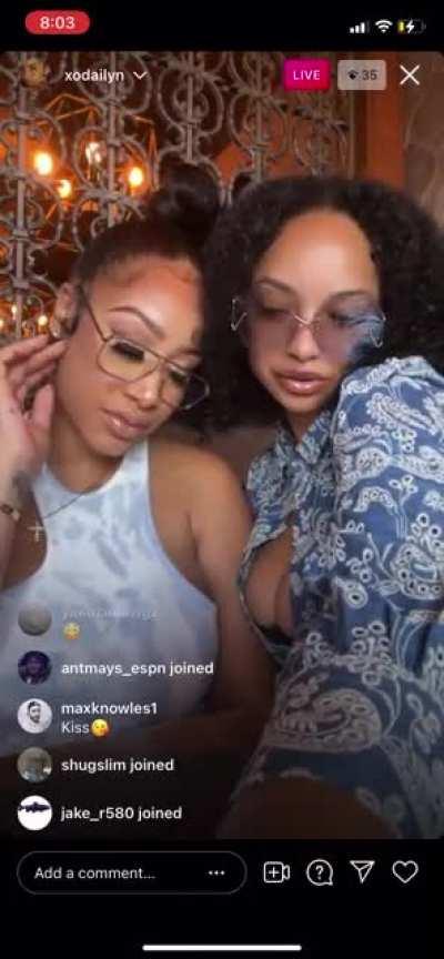 tryna show them titties