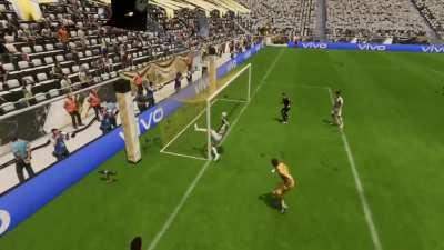 The type of goals I usually concede...