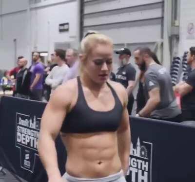 Dani Speegle, Jamie Simmonds, & Sara Sigmundsdóttir at Strength in Depth. Credit: Anabelpump on YouTube