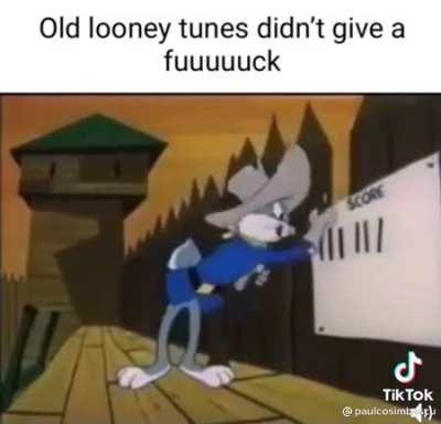 You gotta love old cartoons. 😂