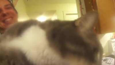 Lick monster breaks fourth wall