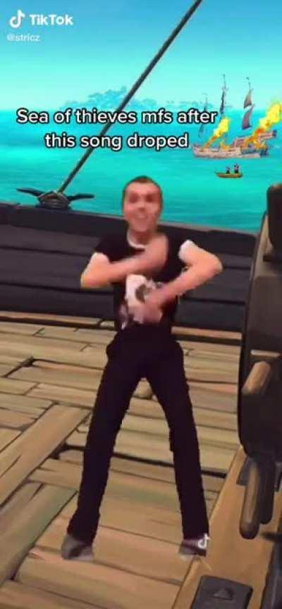 Caught you lacking fellow scallywag drop thou' blade