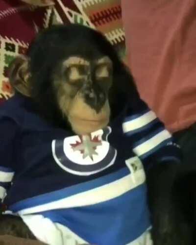 He gets the main munchies too!!